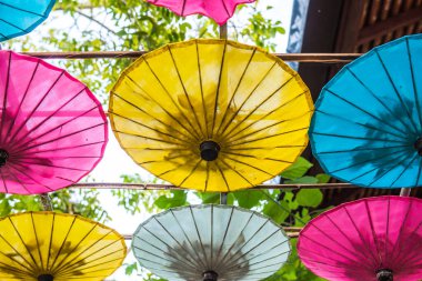 Tayland ana şemsiyesinin arka planı, Tayland.