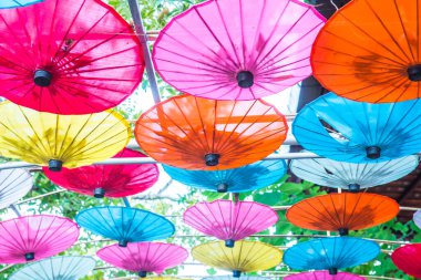 Tayland ana şemsiyesinin arka planı, Tayland.