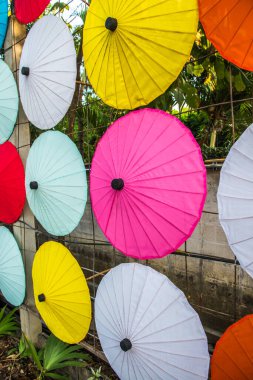 Tayland ana şemsiyesinin arka planı, Tayland.