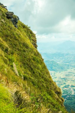 Chiangrai, Tayland 'daki Phu Chi Fa Dağı manzarası.
