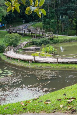 Doğal parkın manzarası, Tayland.