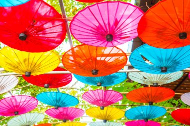 Tayland ana şemsiyesinin arka planı, Tayland.