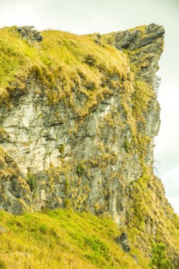 Chiangrai, Tayland 'daki Phu Chi Fa Dağı manzarası.