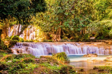 Tansawan Şelalesi Doi Phu Nang Ulusal Parkı, Tayland.