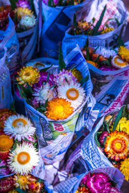Hasır çiçek paketi, Tayland.