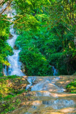 Phayao Eyaleti, Tayland, tan Tong şelale.