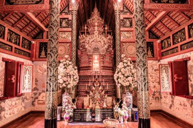 Chiangrai, Tayland 'da Phra Singh.