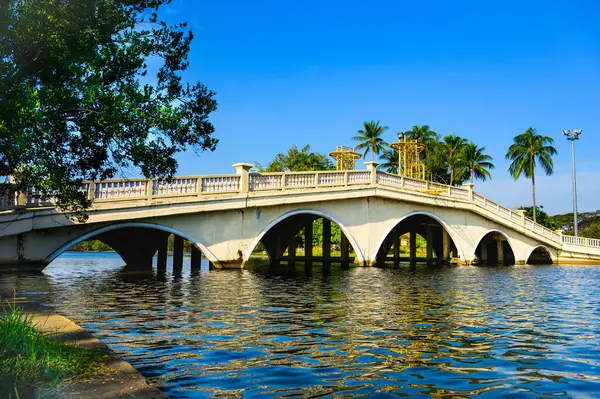 stock image Utthayan Sawan Public Park in Nahkon Sawan Province, Thailand.