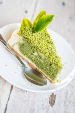 Beyaz Bulaşık, Tayland 'da Yeşil Çay Peynirli Kek.