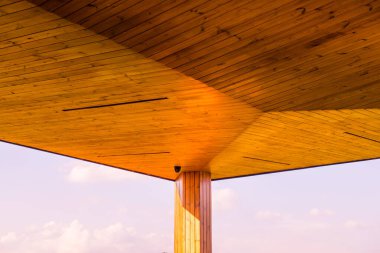 Modern ahşap tavan, Tayland.