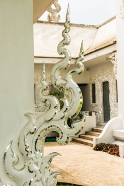 Modern Tayland sıva tapınağı, Tayland.