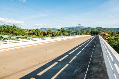 Somut köprü Pai Nehri, Tayland.