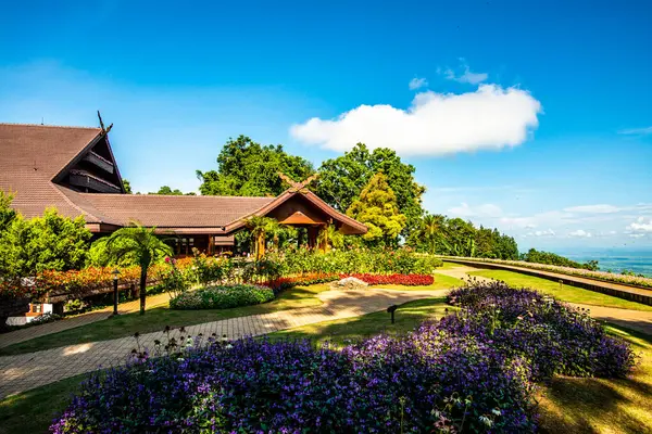 Chiang Rai Tailandia Agosto 2016 Doi Tung Royal Villa Chiang — Foto de Stock