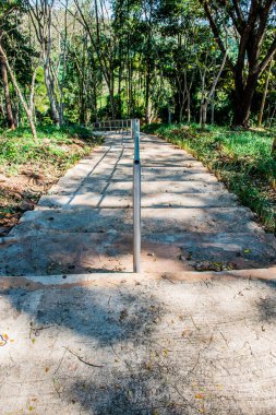 Ulusal Park, Tayland 'da beton merdiven.