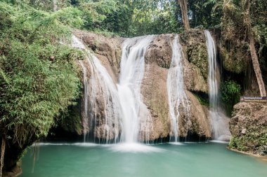 Tansawan Şelalesi Doi Phu Nang Ulusal Parkı, Tayland.