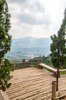 Phu Langka Ulusal Parkı, Tayland Güzel Manzarası.