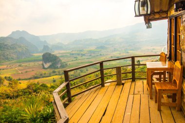 Phu Langka Ulusal Parkı, Tayland Güzel Manzarası.