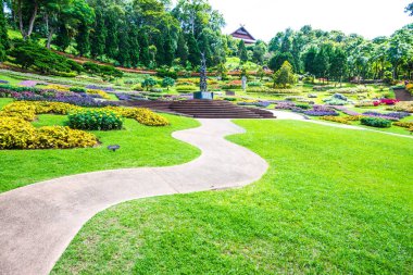 Mae Fah Luang Garden Peyzajı, Tayland.