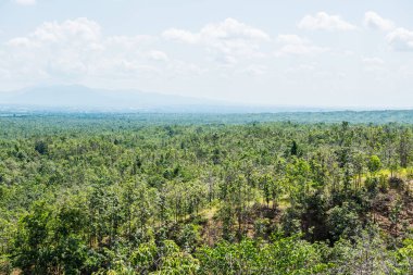 Tayland 'daki Khun Wang Milli Parkı' nın Dağ manzarası.