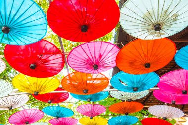 Tayland ana şemsiyesinin arka planı, Tayland.