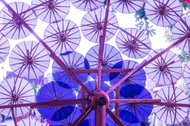 Tayland ana şemsiyesinin arka planı, Tayland.