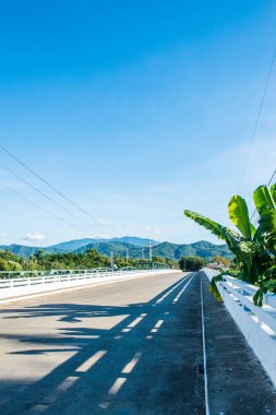 Somut köprü Pai Nehri, Tayland.