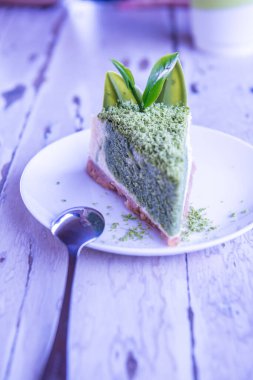 Beyaz Bulaşık, Tayland 'da Yeşil Çay Peynirli Kek.