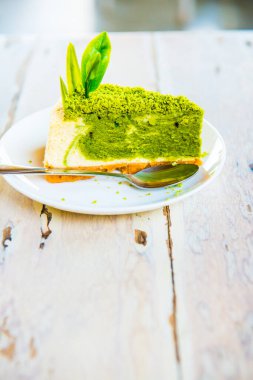 Beyaz Bulaşık, Tayland 'da Yeşil Çay Peynirli Kek.