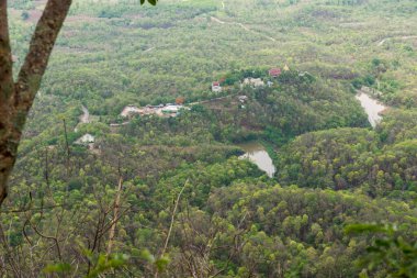 Pan şehrinin en iyi manzarası, Tayland.