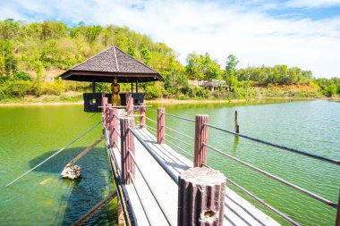 Chiangrai, Tayland 'daki Wangmajshar Gölü Manzarası