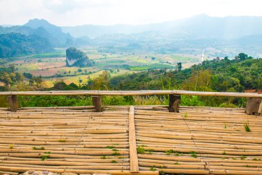 Phu Langka Ulusal Parkı, Tayland Güzel Manzarası.