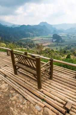 Phu Langka Ulusal Parkı, Tayland Güzel Manzarası.