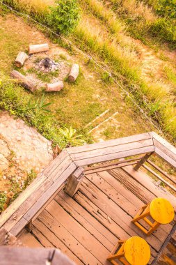 Kamp alanı, Tayland..