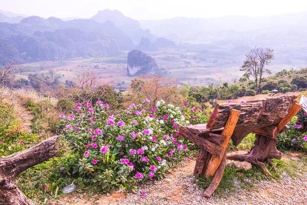 Phu Langka Ulusal Parkı, Tayland Güzel Manzarası.