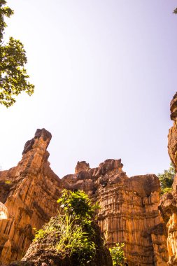 Tayland 'da Mae Wong Milli Parkı' nda Pha Chau..