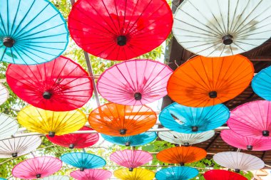 Tayland ana şemsiyesinin arka planı, Tayland.