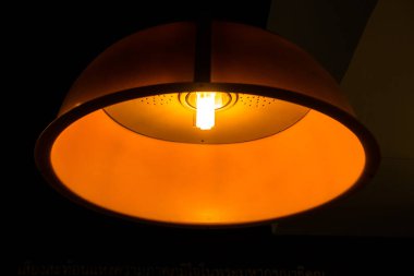 Süsleme için sarı lamba, Tayland.