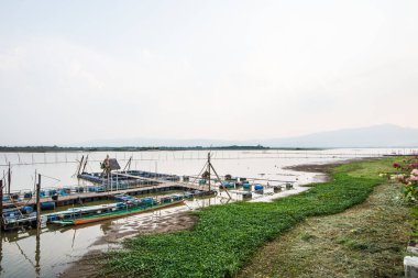 Phayao Gölü manzarası, Tayland