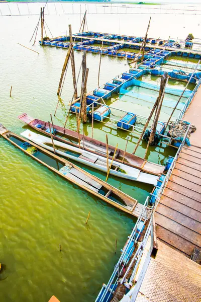 Paisaje Vista Del Lago Phayao Tailandia — Foto de Stock