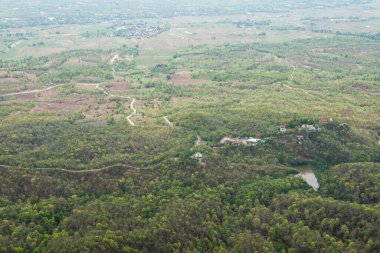 Pan şehrinin en iyi manzarası, Tayland.