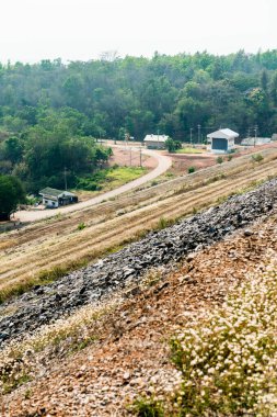 Mae Ngat Somboon Chon barajının manzara manzarası, Tayland