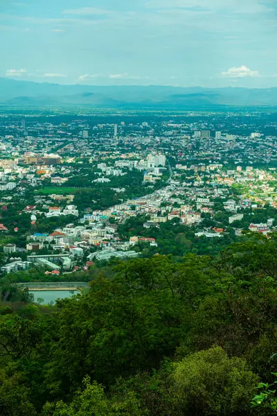 Paisaje Urbano Provincia Chiangmai Tailandia — Foto de Stock