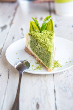 Beyaz Bulaşık, Tayland 'da Yeşil Çay Peynirli Kek.