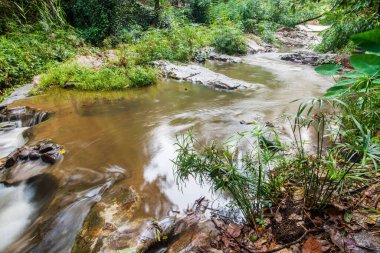 Mae Sa Şelalesinde Su Akıyor, Tayland