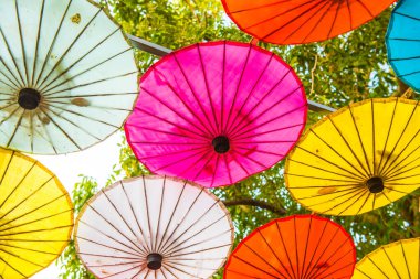 Tayland ana şemsiyesinin arka planı, Tayland.