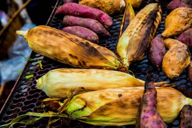 Tayland usulü ızgara mısır, Tayland.