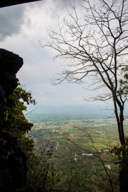 Tayland 'daki mağarası olan Pan şehrinin en iyi manzarası..