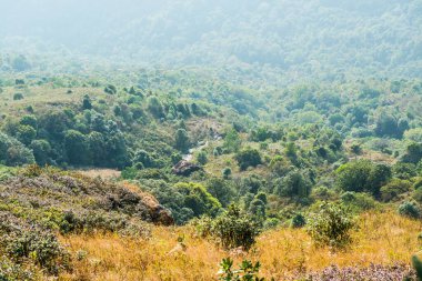 Kew Mae Pan görünümü Doi Inthanon Tabiat Parkı, Tayland