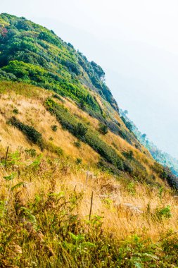 Kew Mae Pan görünümü Doi Inthanon Tabiat Parkı, Tayland