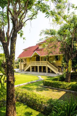 Tayland 'daki Dara Pirom Sarayı manzarası